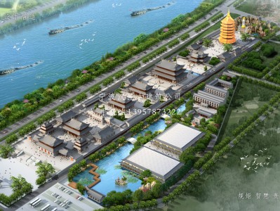 滁州泰山殿重建规划设计图