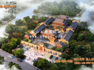 滁州天福寺重建规划效果图